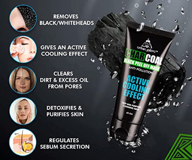 Urbangabru Hair Volumizing Powder 10 GM & Peel Off Mask 60 GM - Men's Grooming Combo Kit